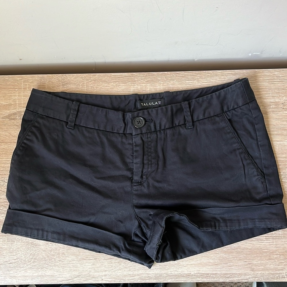 Talula black shorts